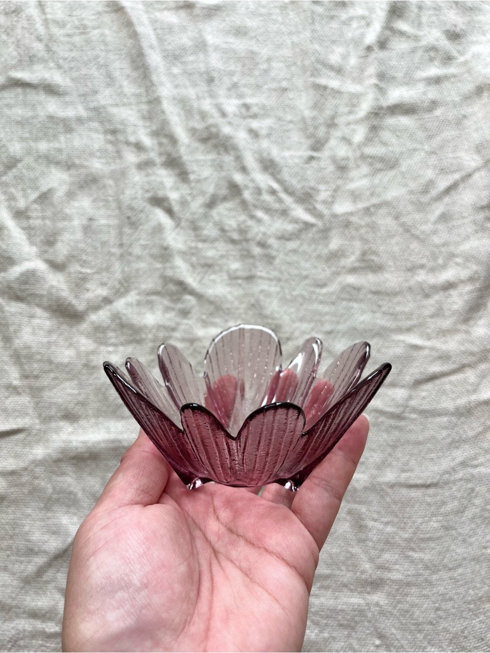 Glass Tealight Holder